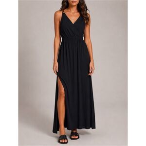mini taffeta cocktail dress Melody Bow Back Taffeta Mini Dress Black / M